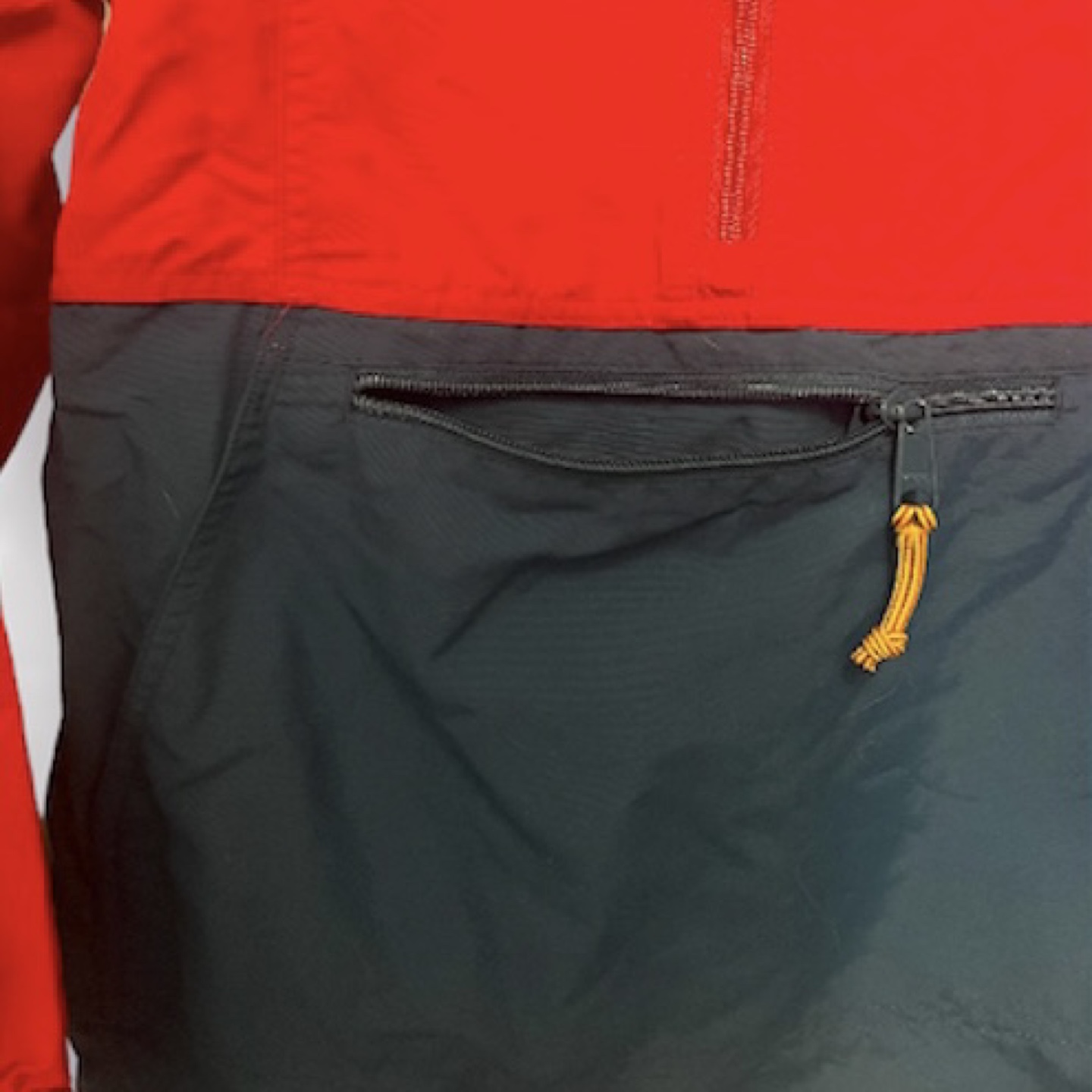 L.L.Bean Girls' Red and Navy Pullover Jacket, Size M(10-12) - photo 4