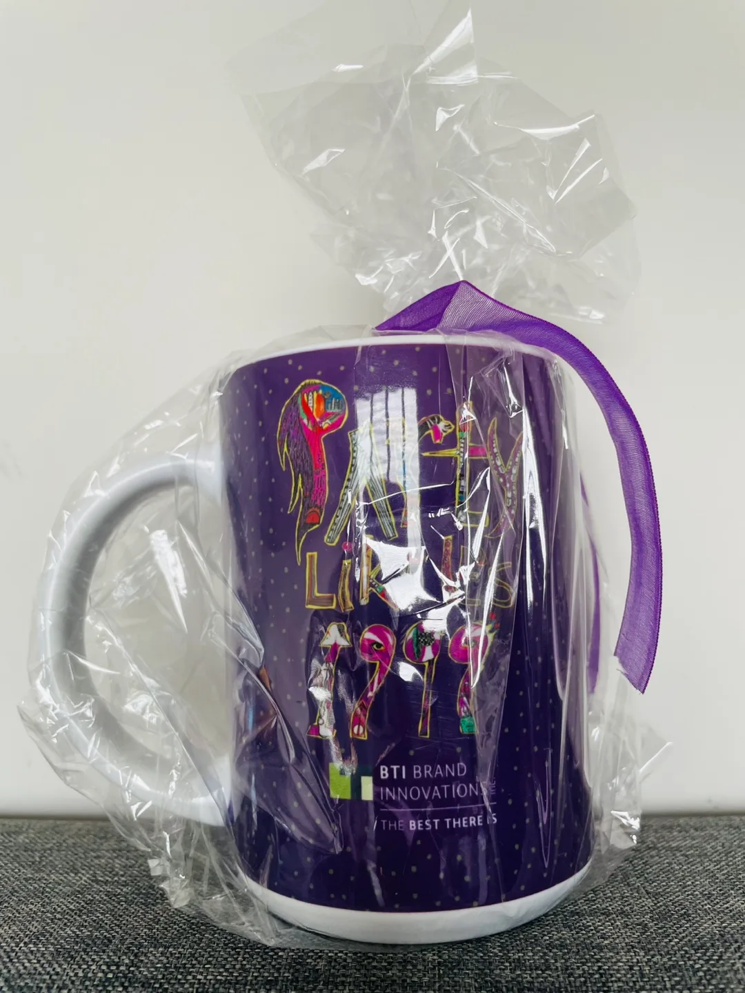 Purple "party like it’s 1999" Mug with Candy image indicator(4)