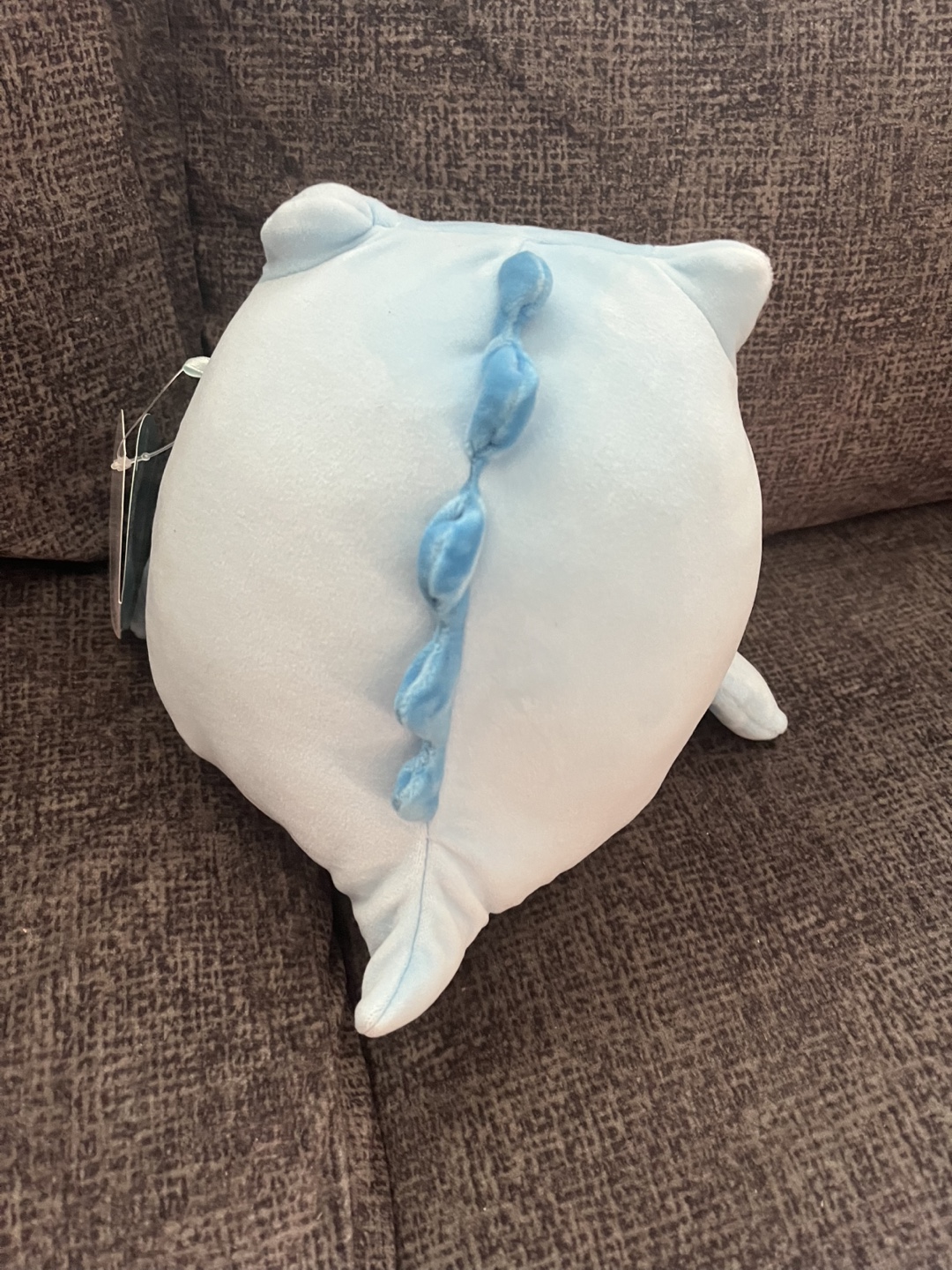 Squishmallow Lune the Blue Dinosaur with tag - photo 2