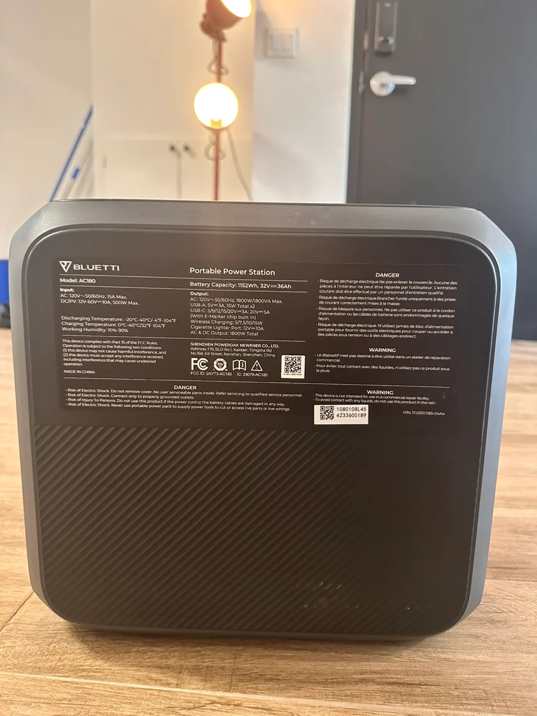 Bluetti AC180 Portable Power Station thumbnail