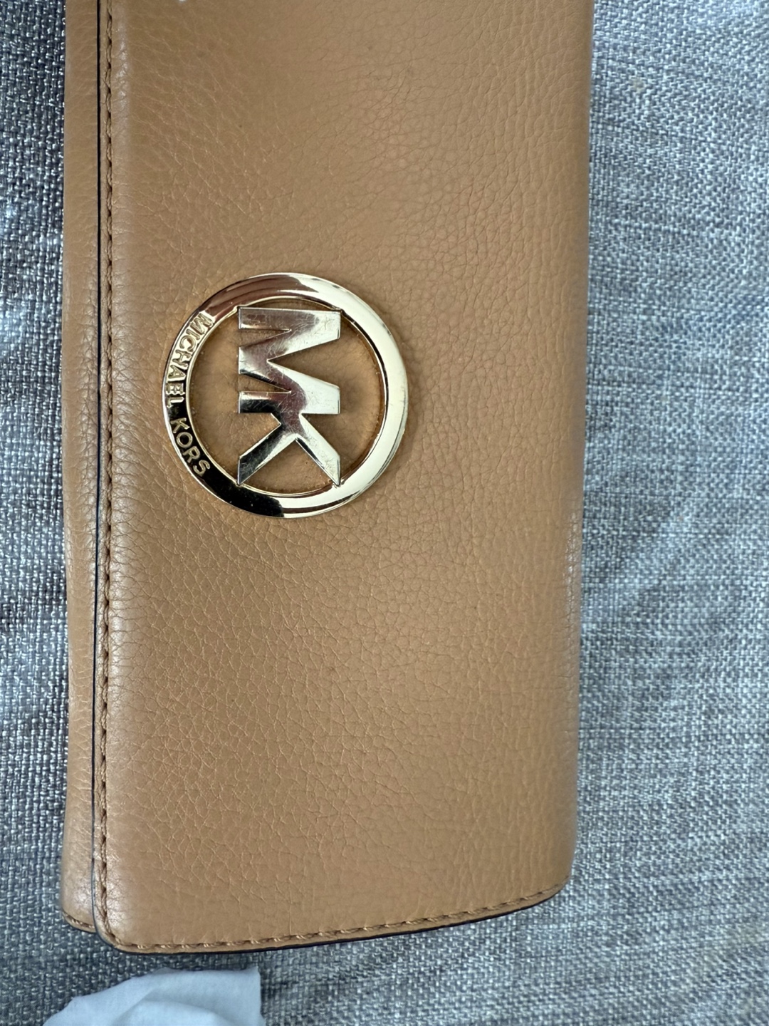 Michael Kors Tan Leather Wallet