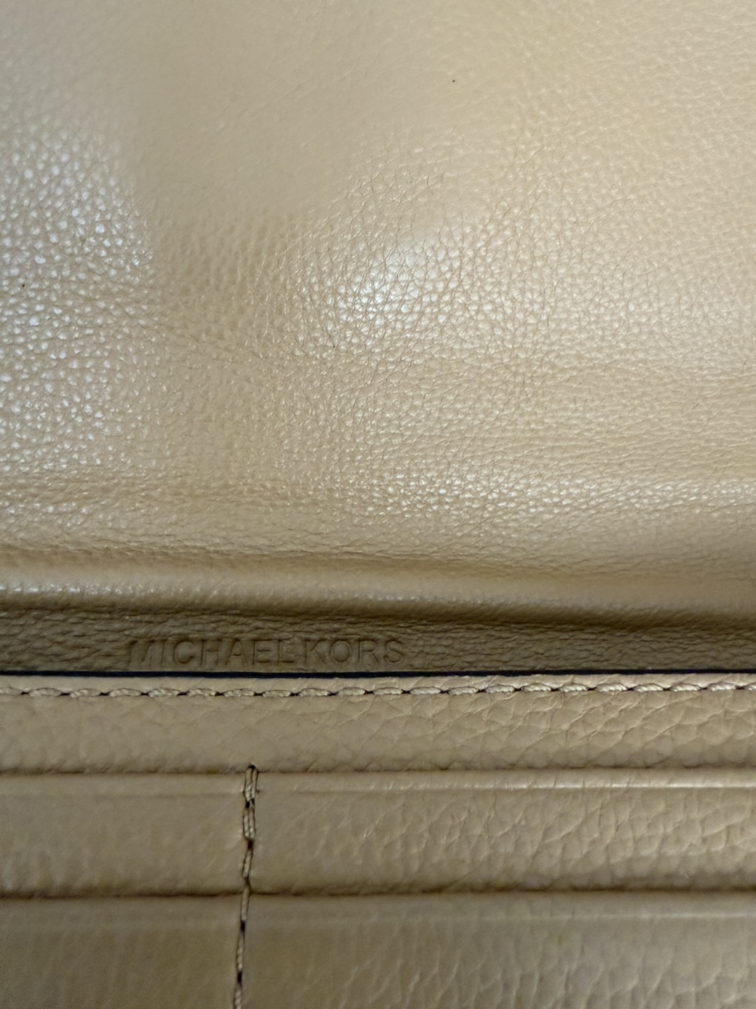 Michael Kors Tan Leather Wallet - photo 3