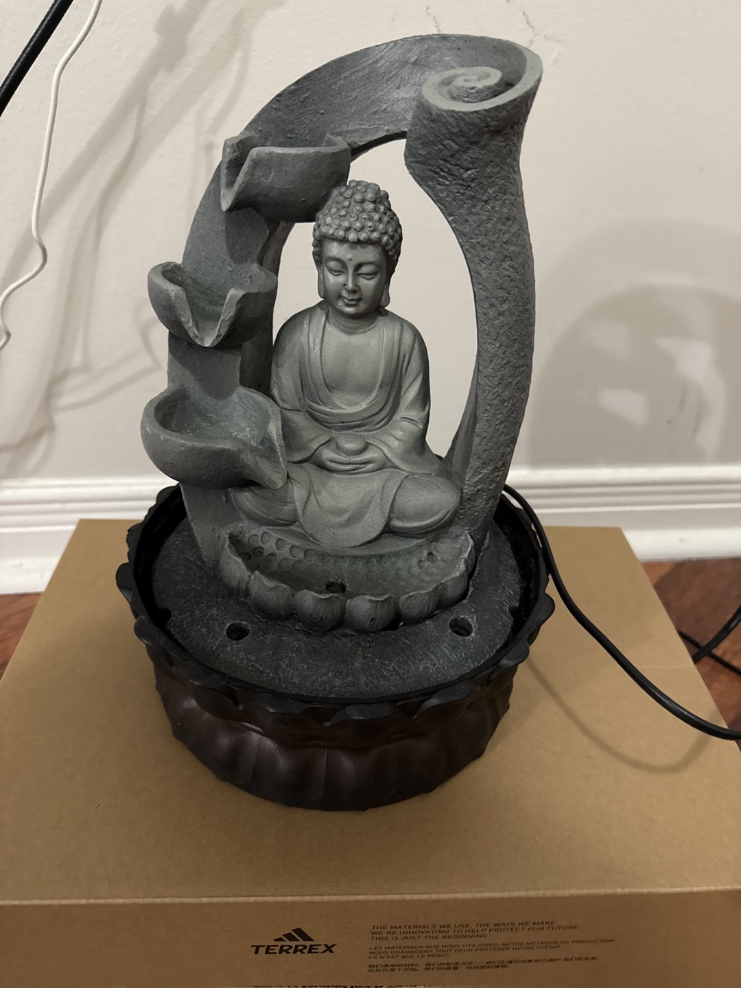 Serene Buddha Water Fountain - photo 3