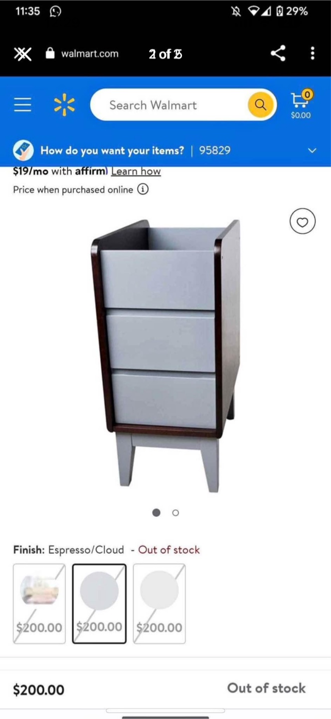Diaper Changing Table with Three Drawers - photo 2