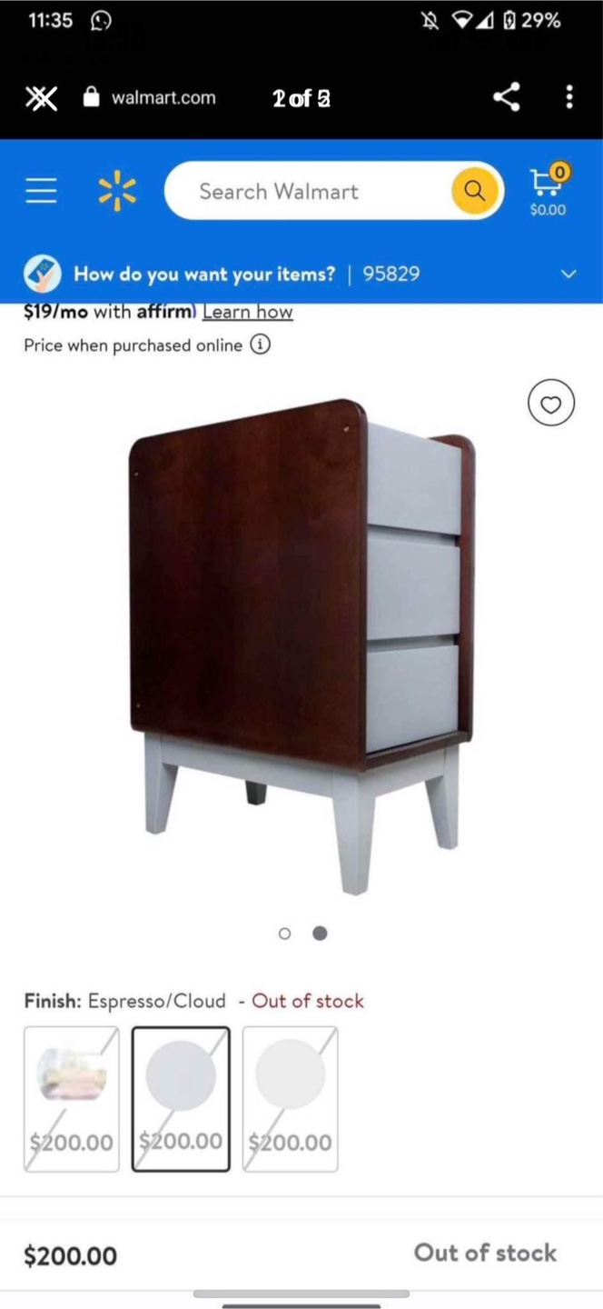 Diaper Changing Table with Three Drawers