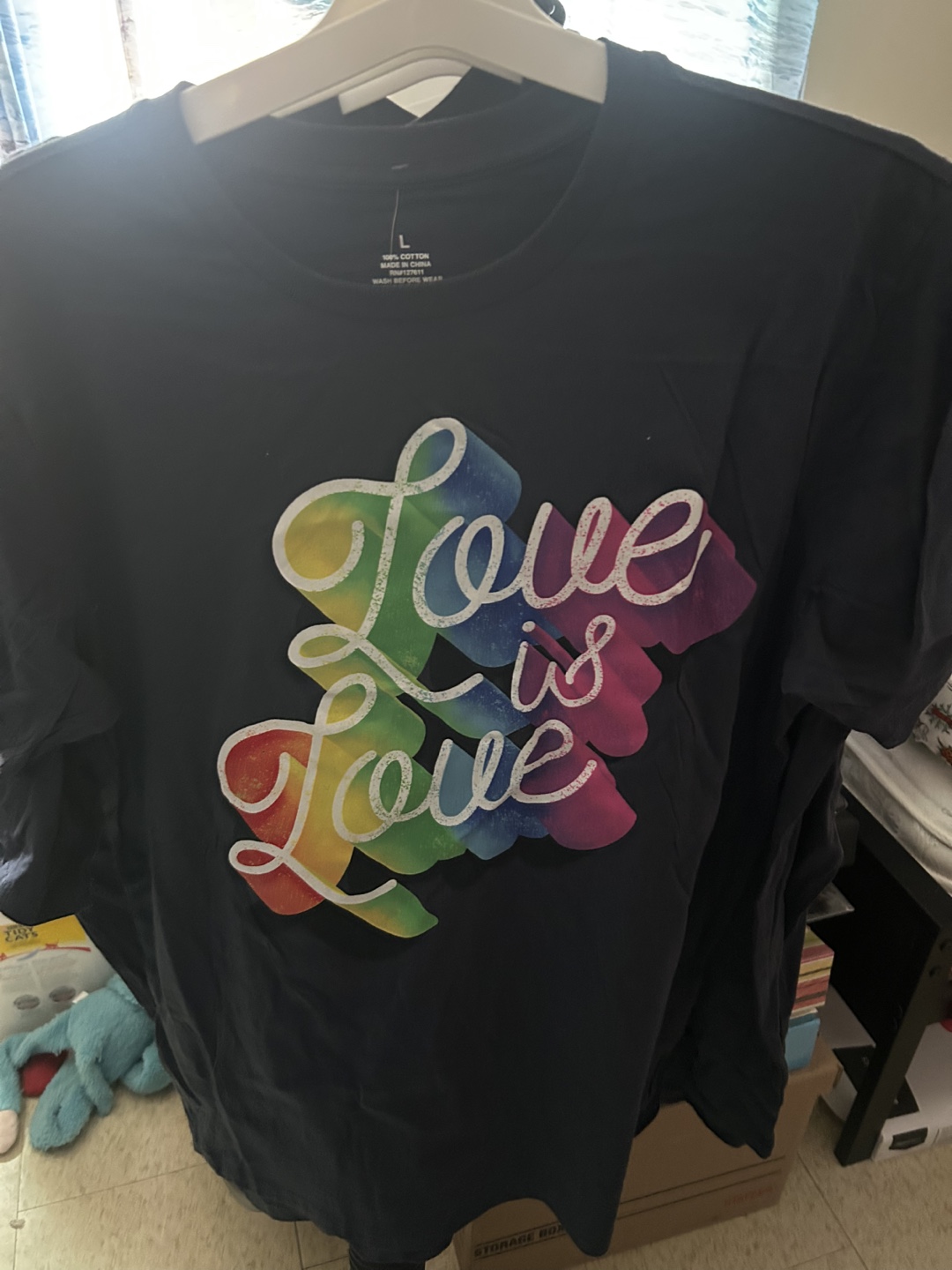Rainbow Love is Love Graphic Tee