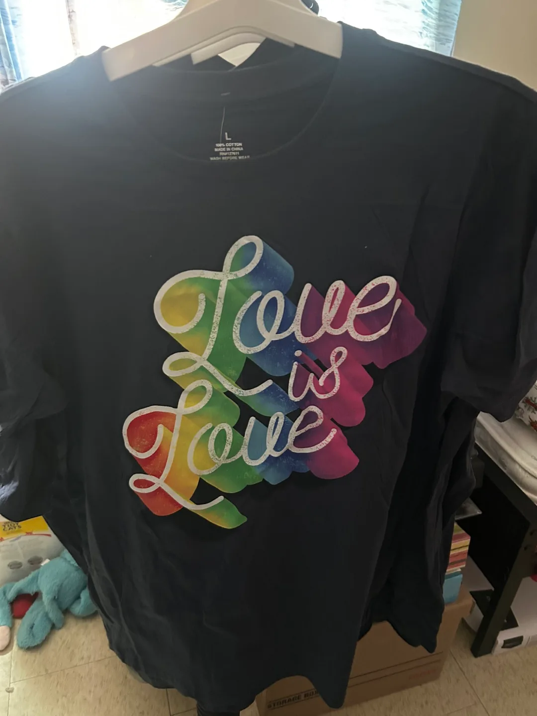 Rainbow Love is Love Graphic Tee