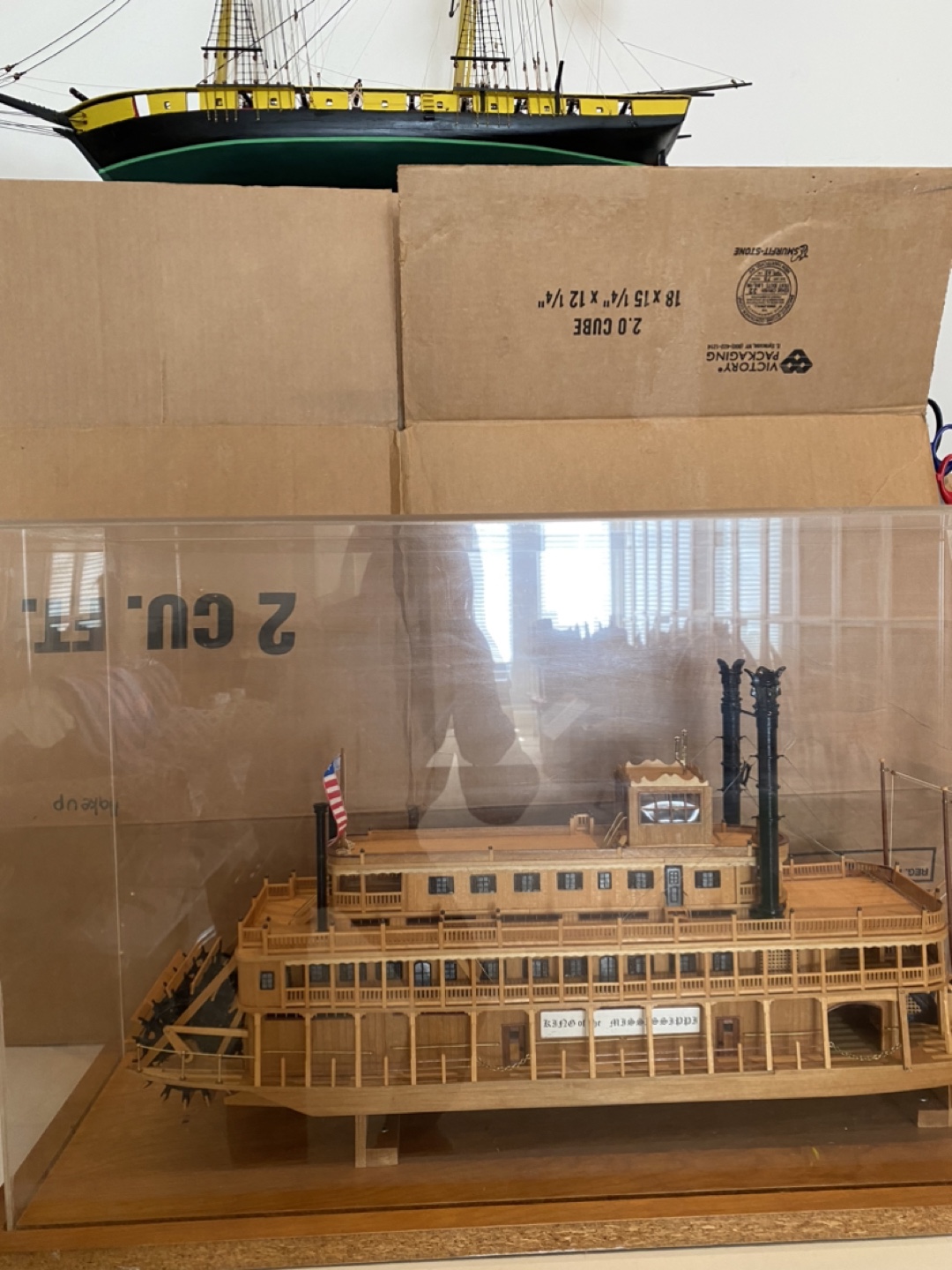 Wooden King of the Mississippi Steamboat - photo 2