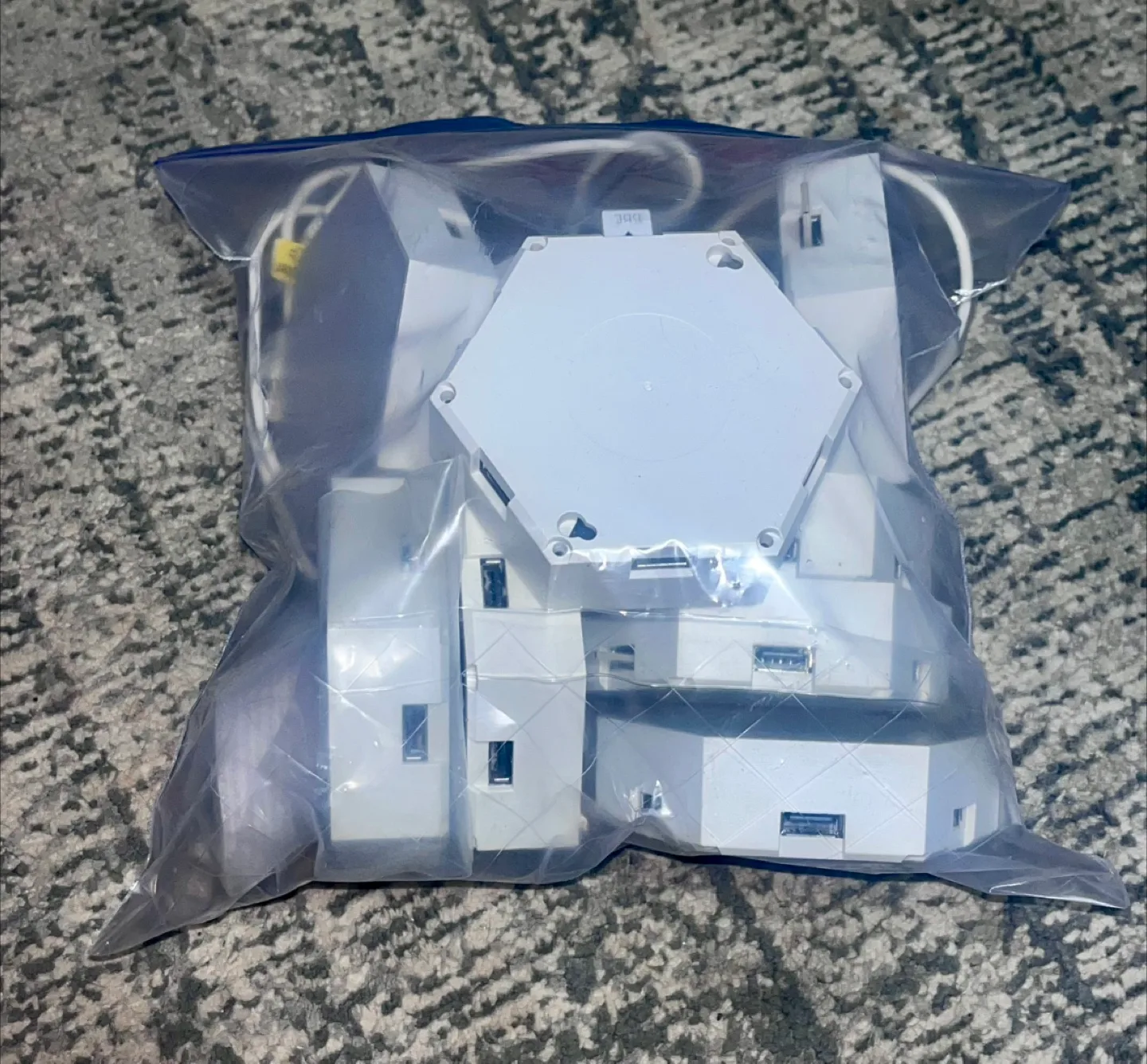 Smart Scene Music Lamps - DIY Hexagon LED Light Panels image indicator(6)