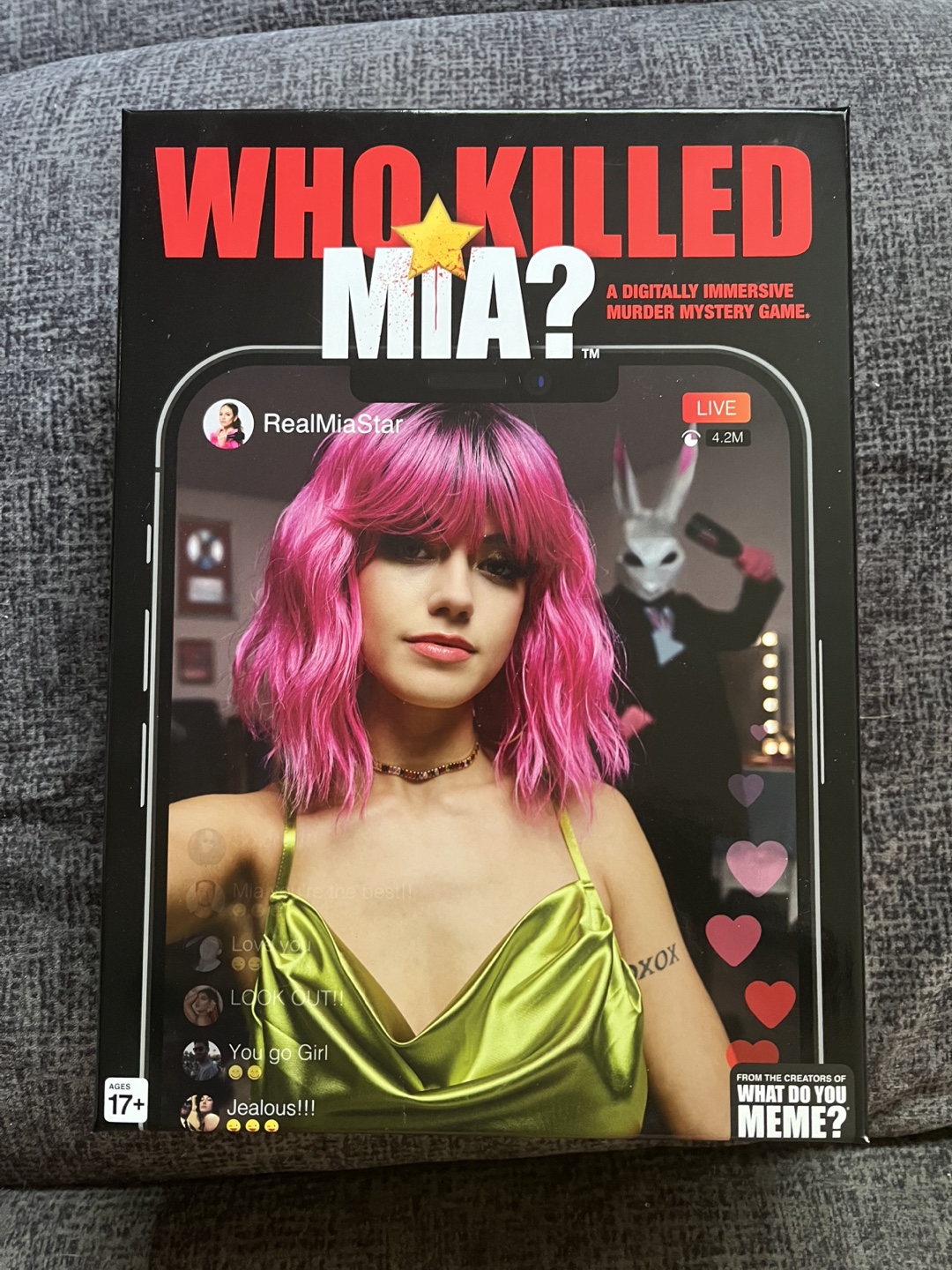 Who Killed Mia? Mystery Game