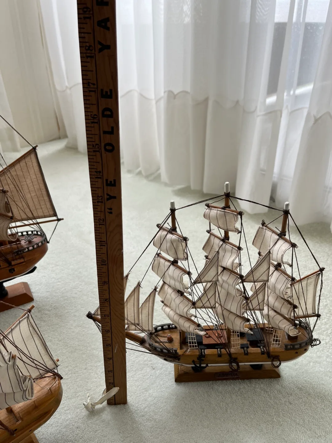 4 Decorative wooden sailboats ⛵️ image indicator(5)