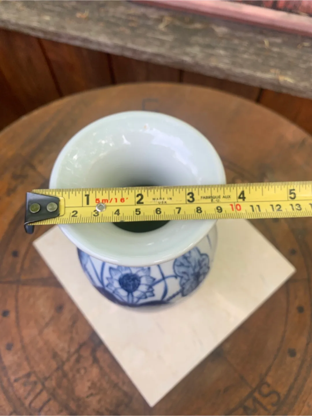 Vintage Pier 1 Oriental Blue and White Vase🏒 image indicator(7)