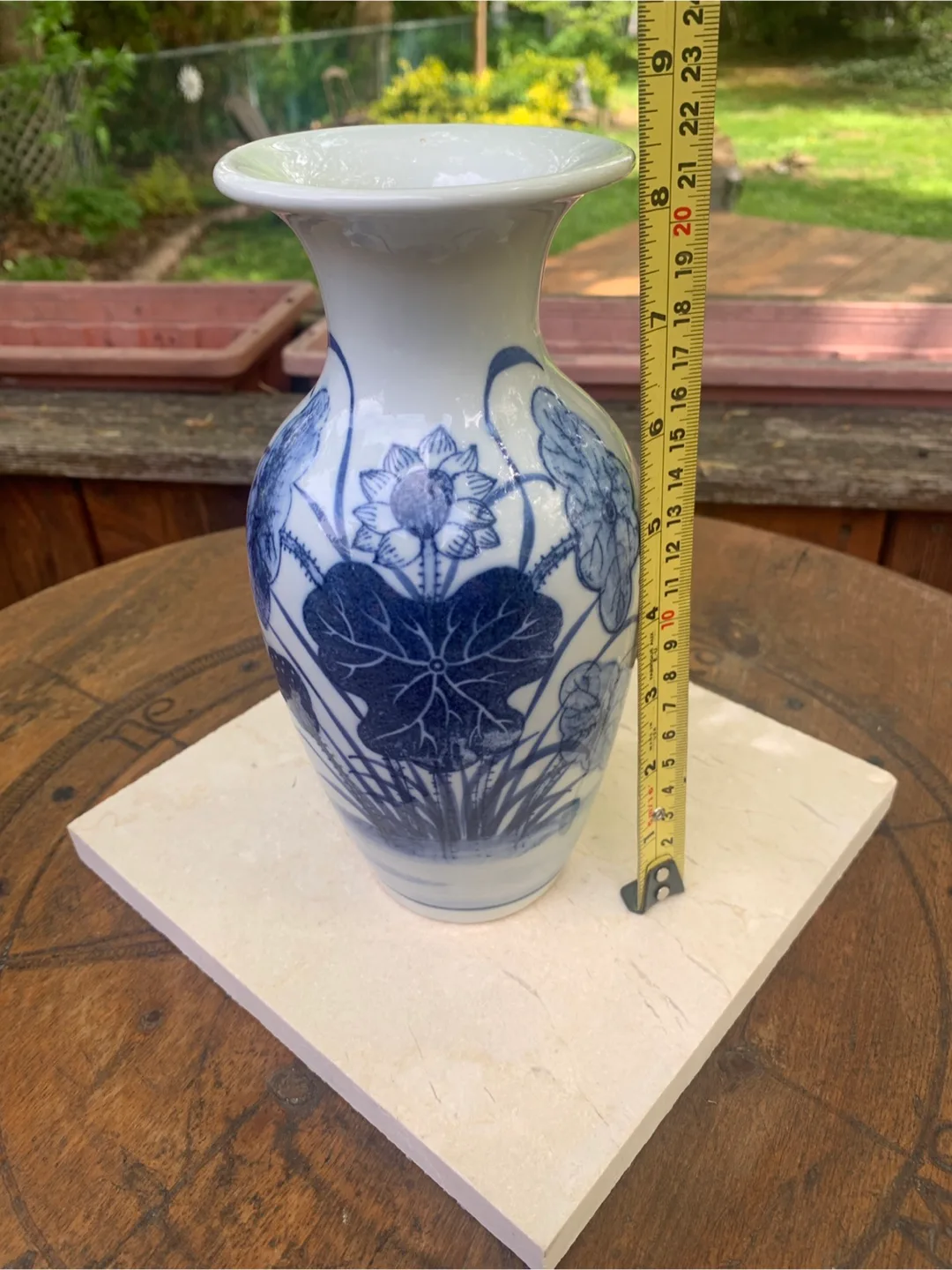 Vintage Pier 1 Oriental Blue and White Vase🏒 image indicator(8)