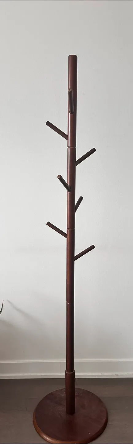 Wooden Coat Rack Stand thumbnail