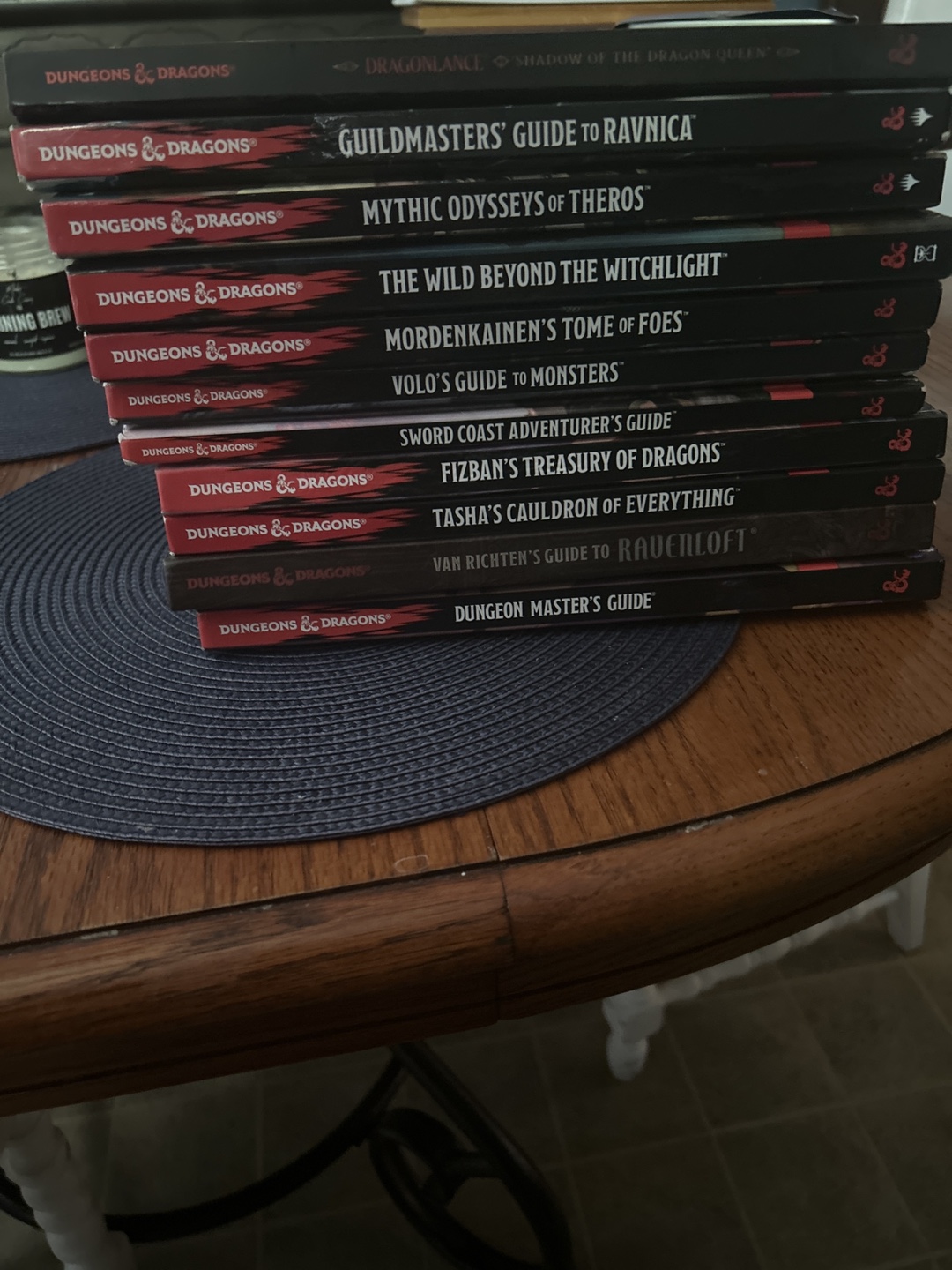 Collection of Dungeons & Dragons Books