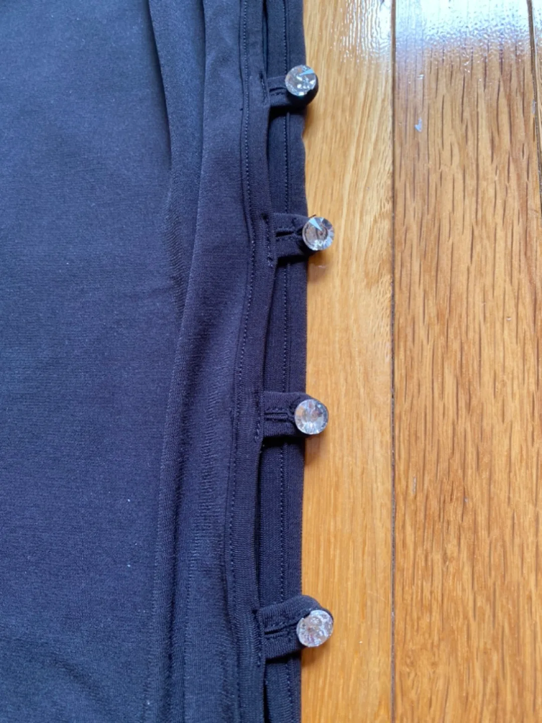 New with tags - Dynamite - Black Midi Dress With Side Details image indicator(3)