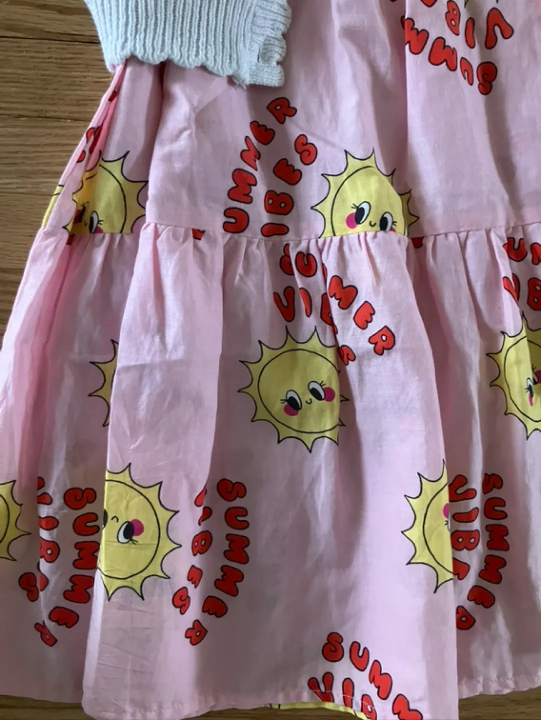 Adorable Girls' Summer Outfit - Dress, Cardigan & Headband image indicator(5)