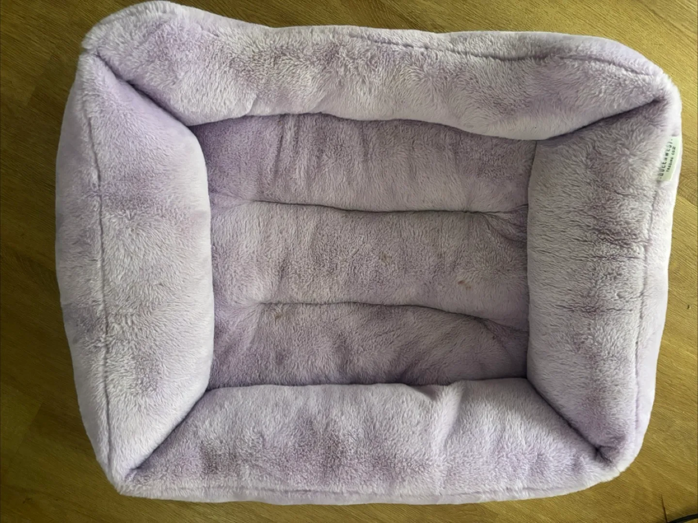 Large Queenswest trading co. Lavender Purple Pet Bed thumbnail
