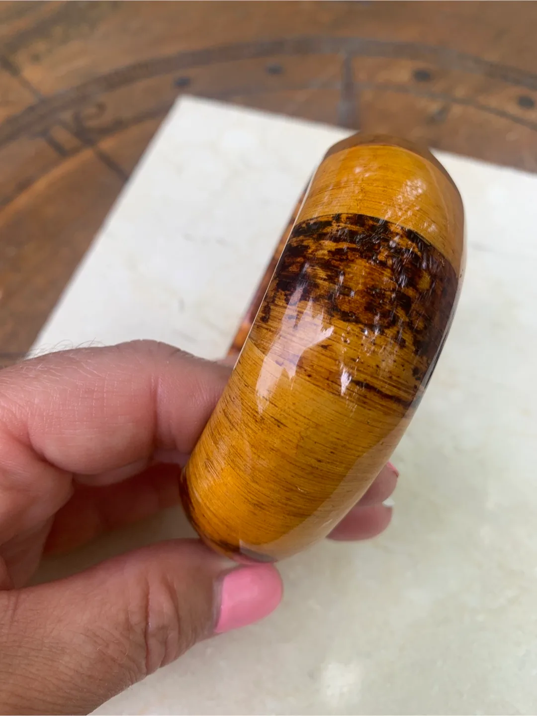 Wooden Brown Bangle 🏒 thumbnail
