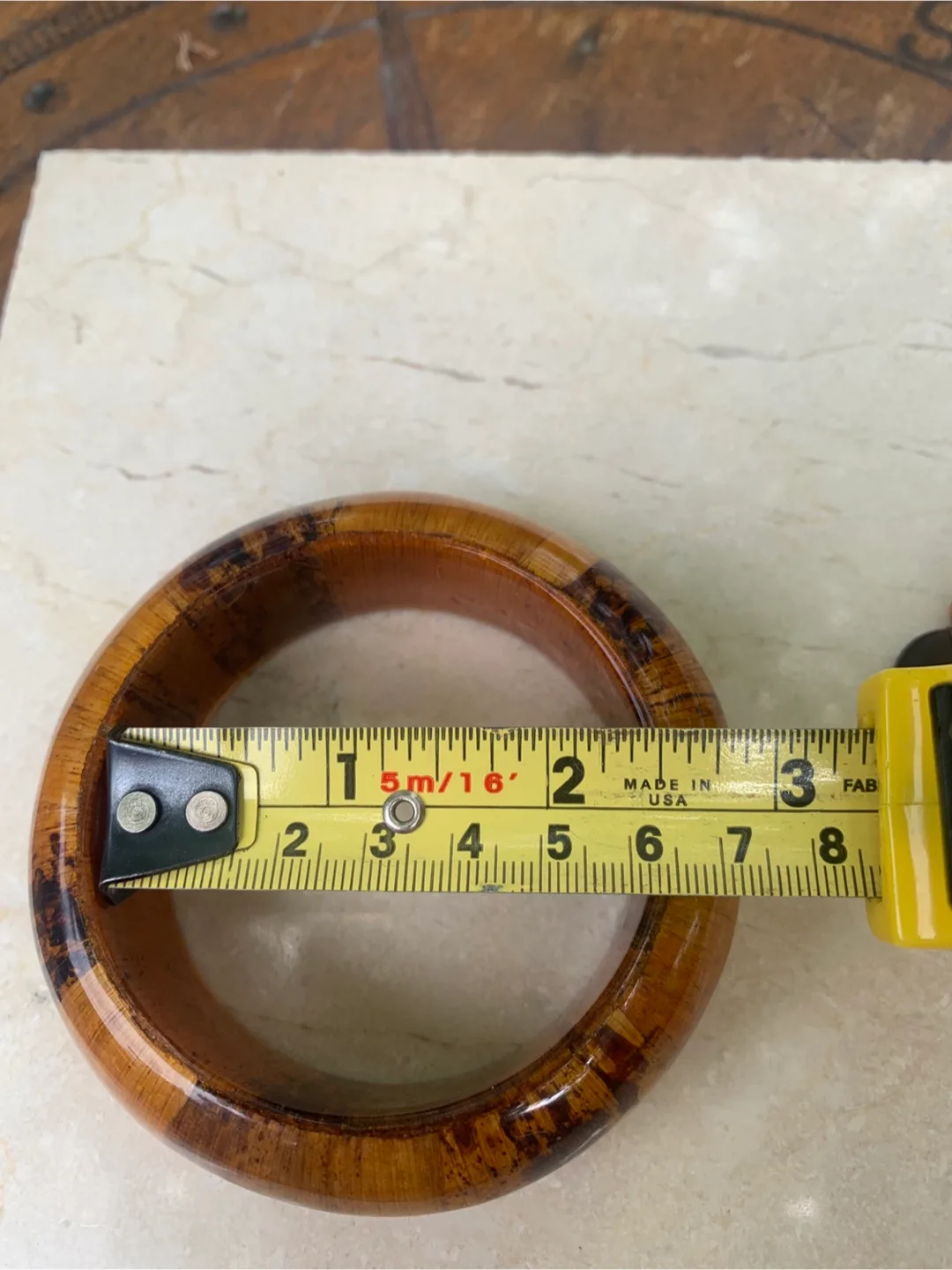 Wooden Brown Bangle 🏒 image indicator(5)