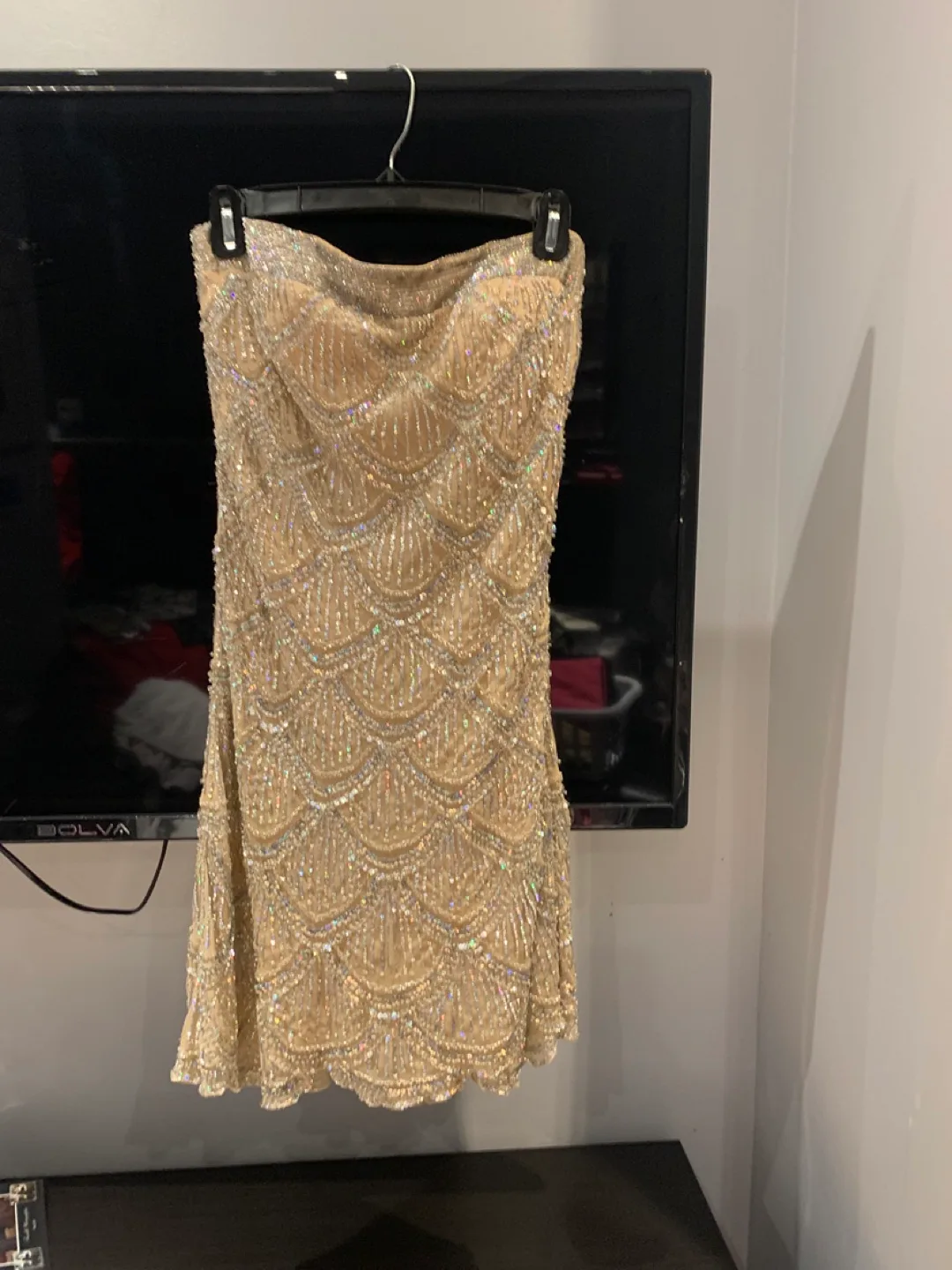 Stunning Beaded Mini Dress thumbnail
