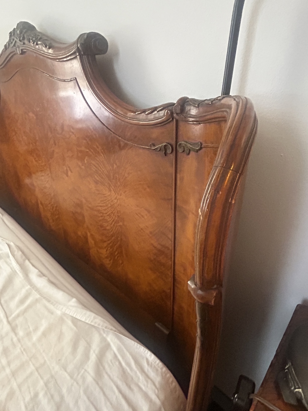 Antique French Style Headboard - photo 4