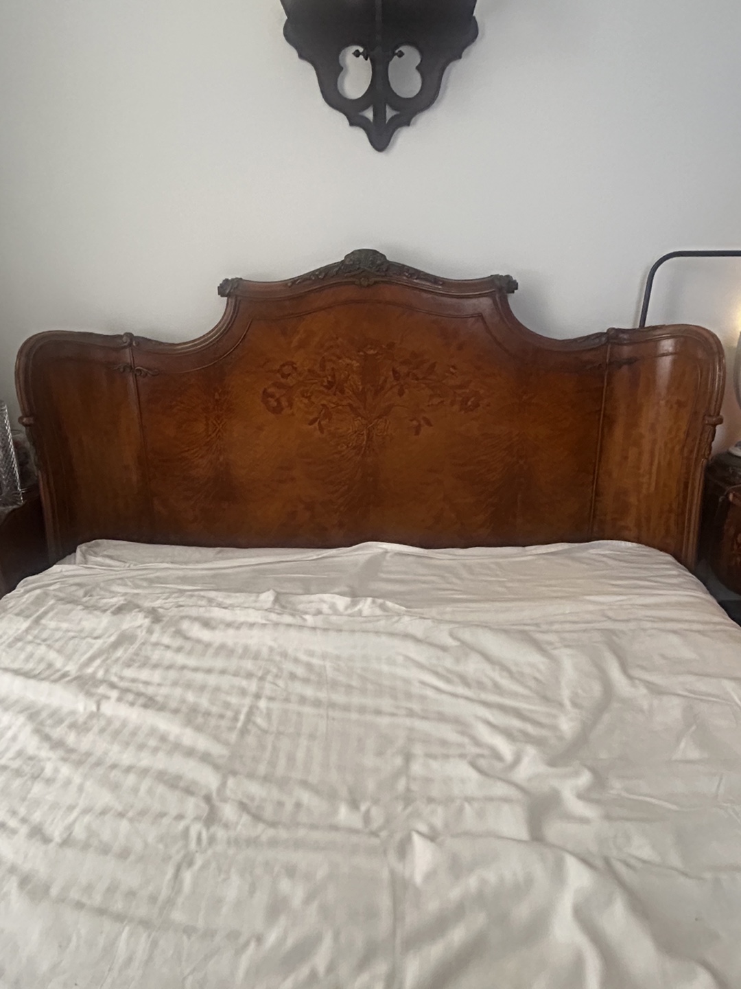 Antique French Style Headboard