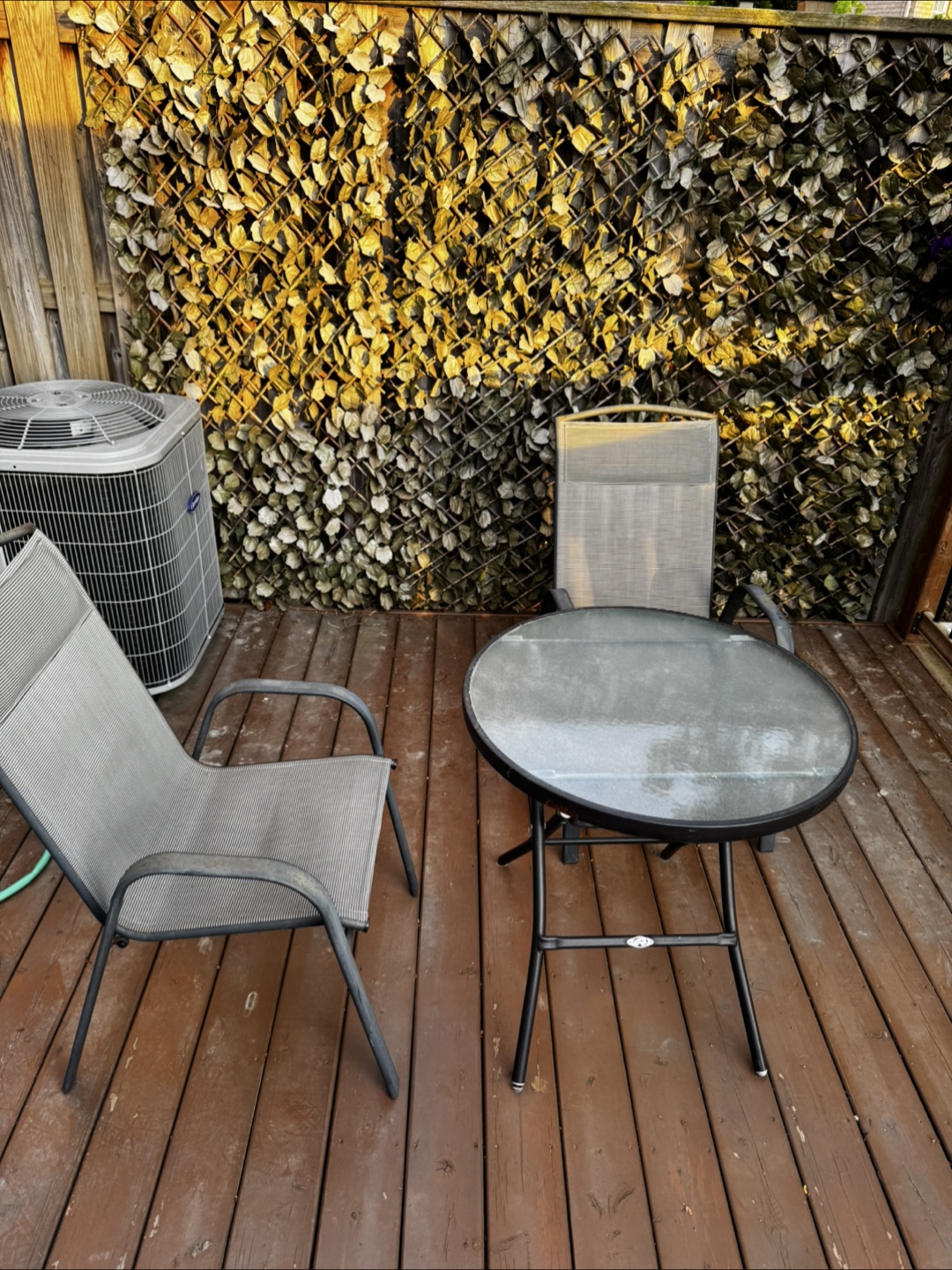 Outdoor Patio Set - 2 Chairs and Table - photo 2