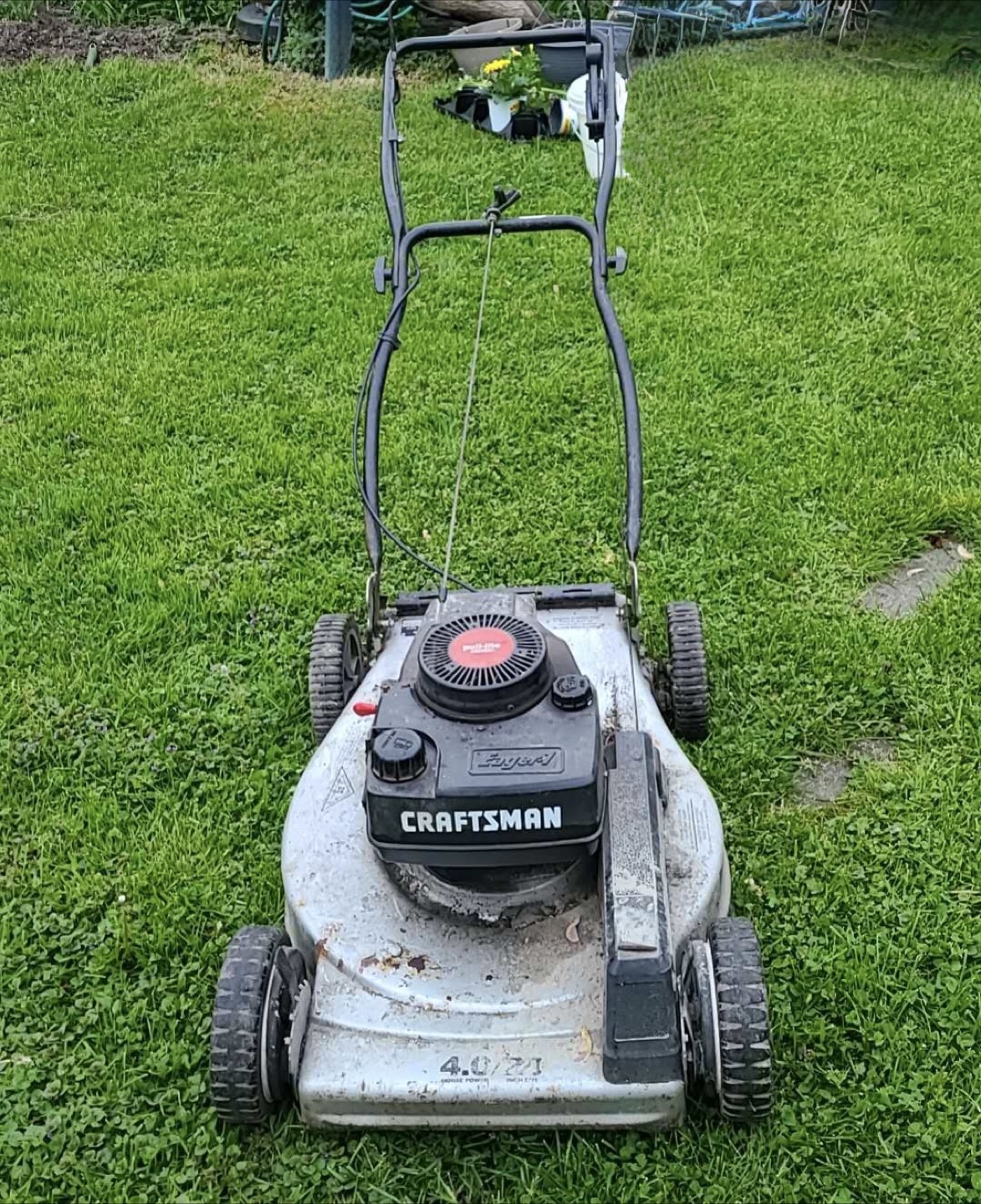 Craftsman Gas Lawn Mower Stop work. Sale for the part. - photo 4