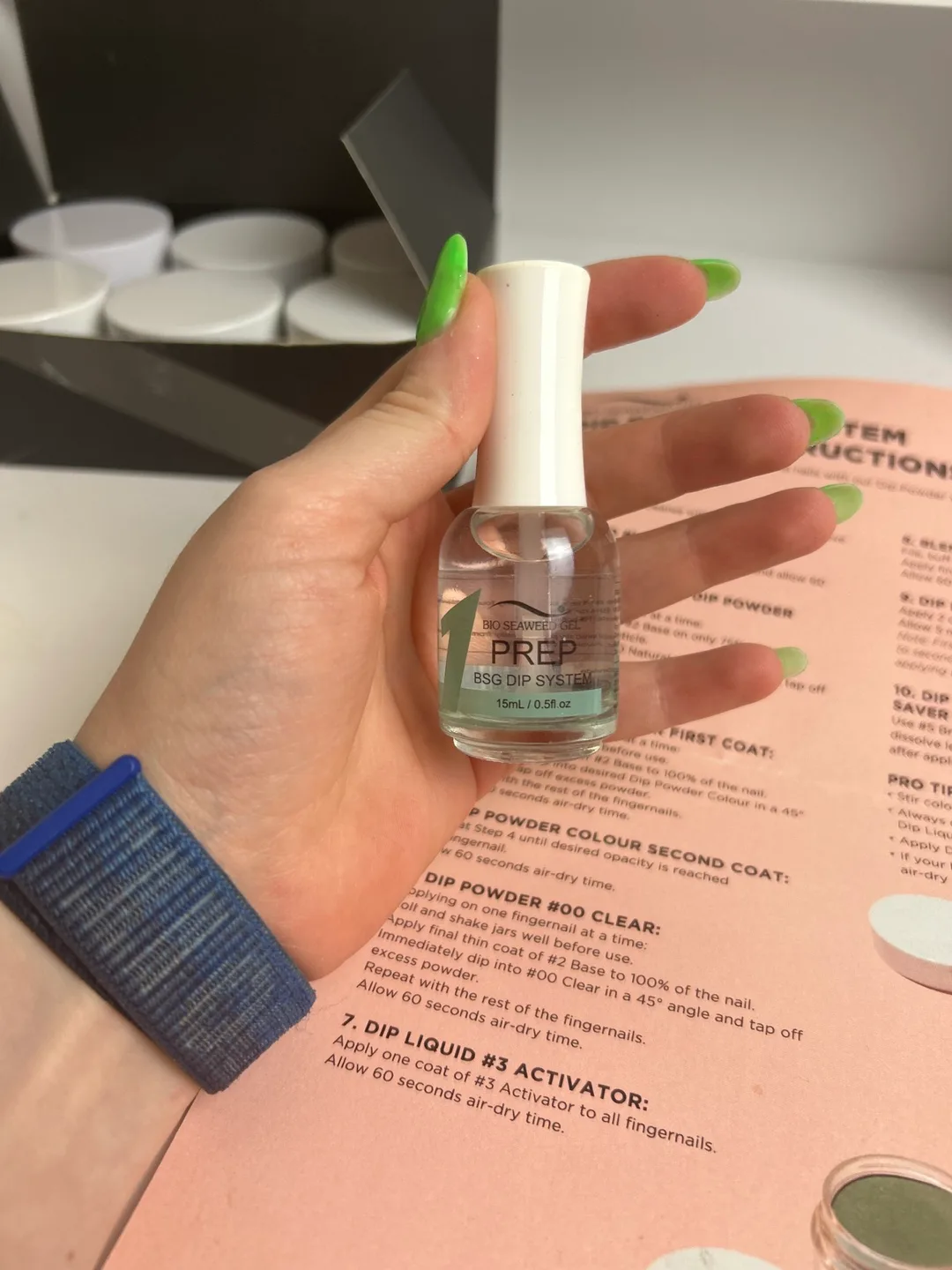 Bio Seaweed Gel Dip Powder Set image indicator(4)