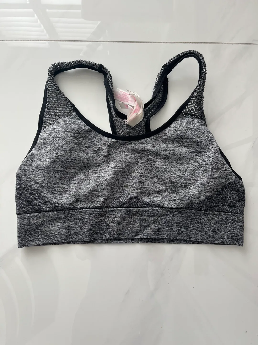 Pink Victoria's Secret Racerback Sports Bra thumbnail