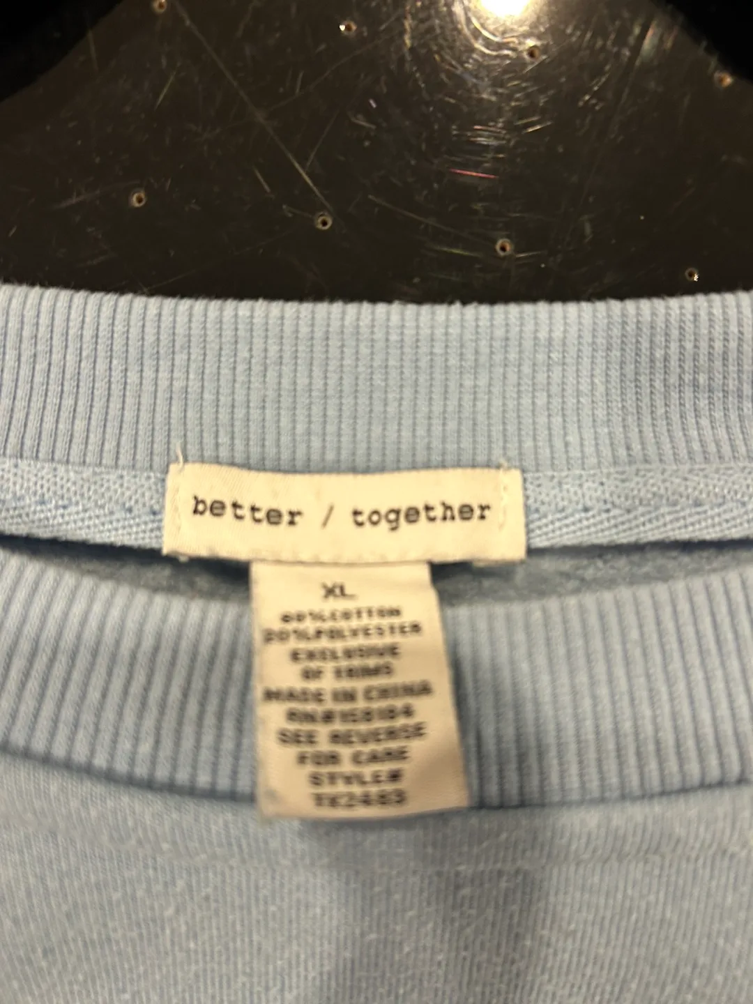 Better Together Good Vibes Everyday Crewneck Sweatshirt image indicator(3)