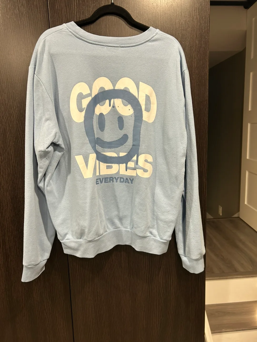 Better Together Good Vibes Everyday Crewneck Sweatshirt image indicator(2)