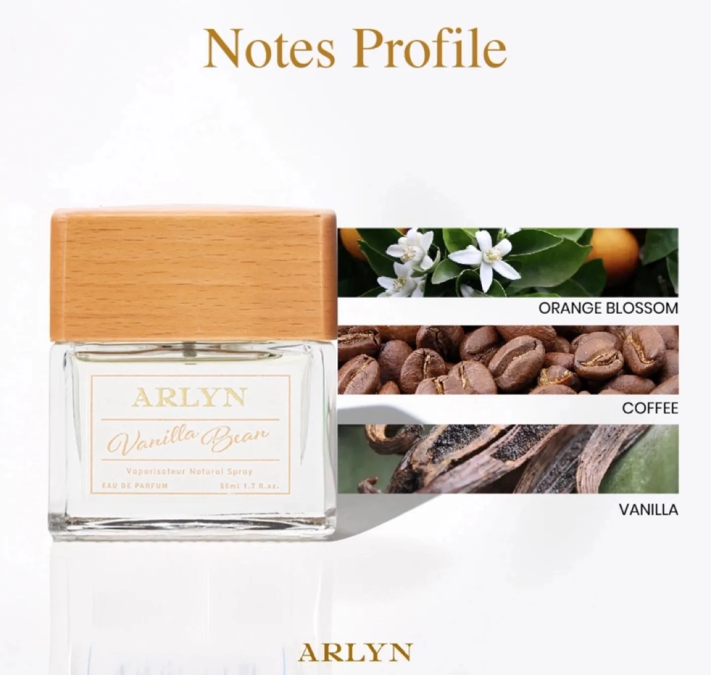 🍓 Brand New! REG $83 ARLYN Vanilla Bean Perfume Full Size! image indicator(4)