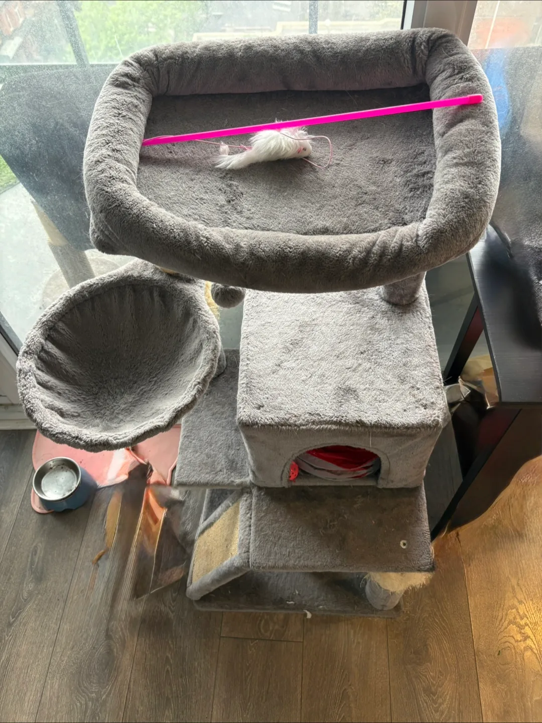 Cat Tree Condo, Grey thumbnail