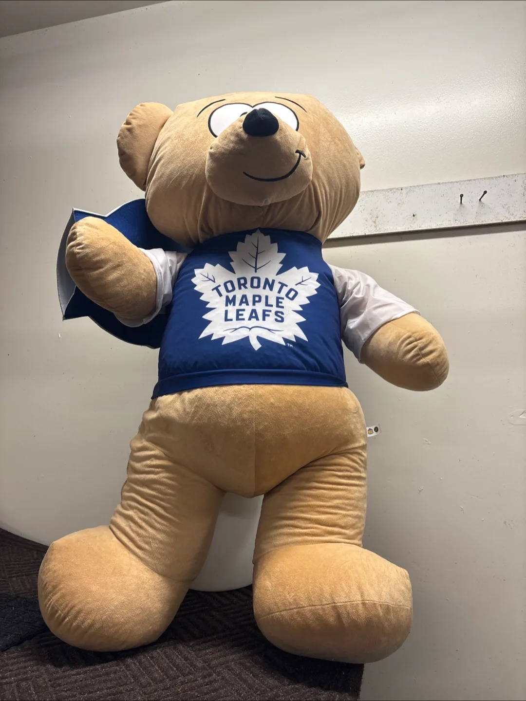Giant Toronto Maple Leafs Teddy Bear thumbnail