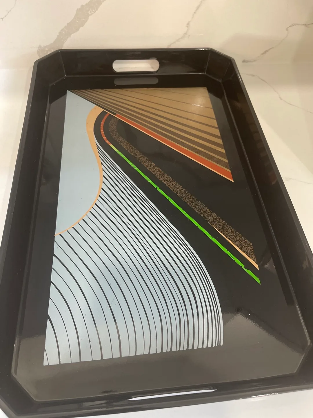 Vintage Mid-Century Modern Serving Tray thumbnail