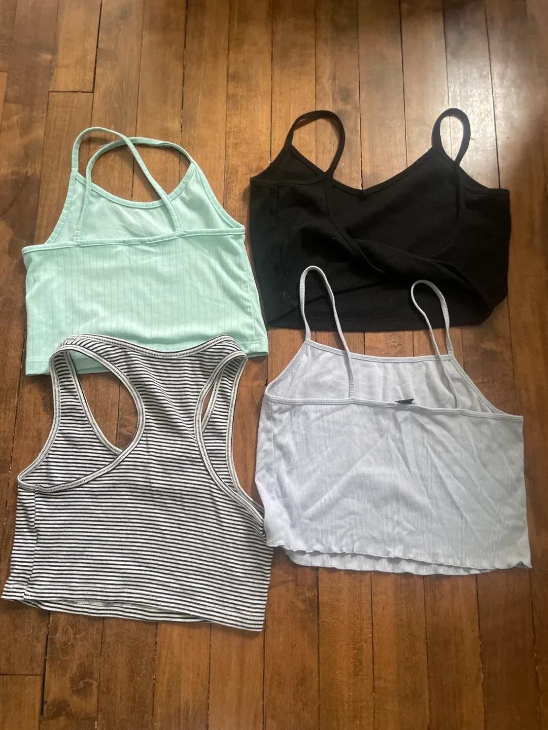 Four Ribbed Cami Tanks - Bundle image indicator(2)