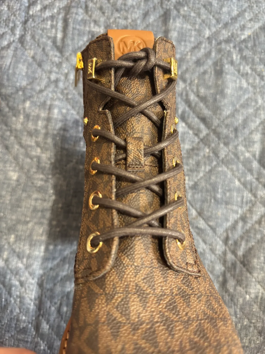 Michael Kors Women's Brown Boots image indicator(3)