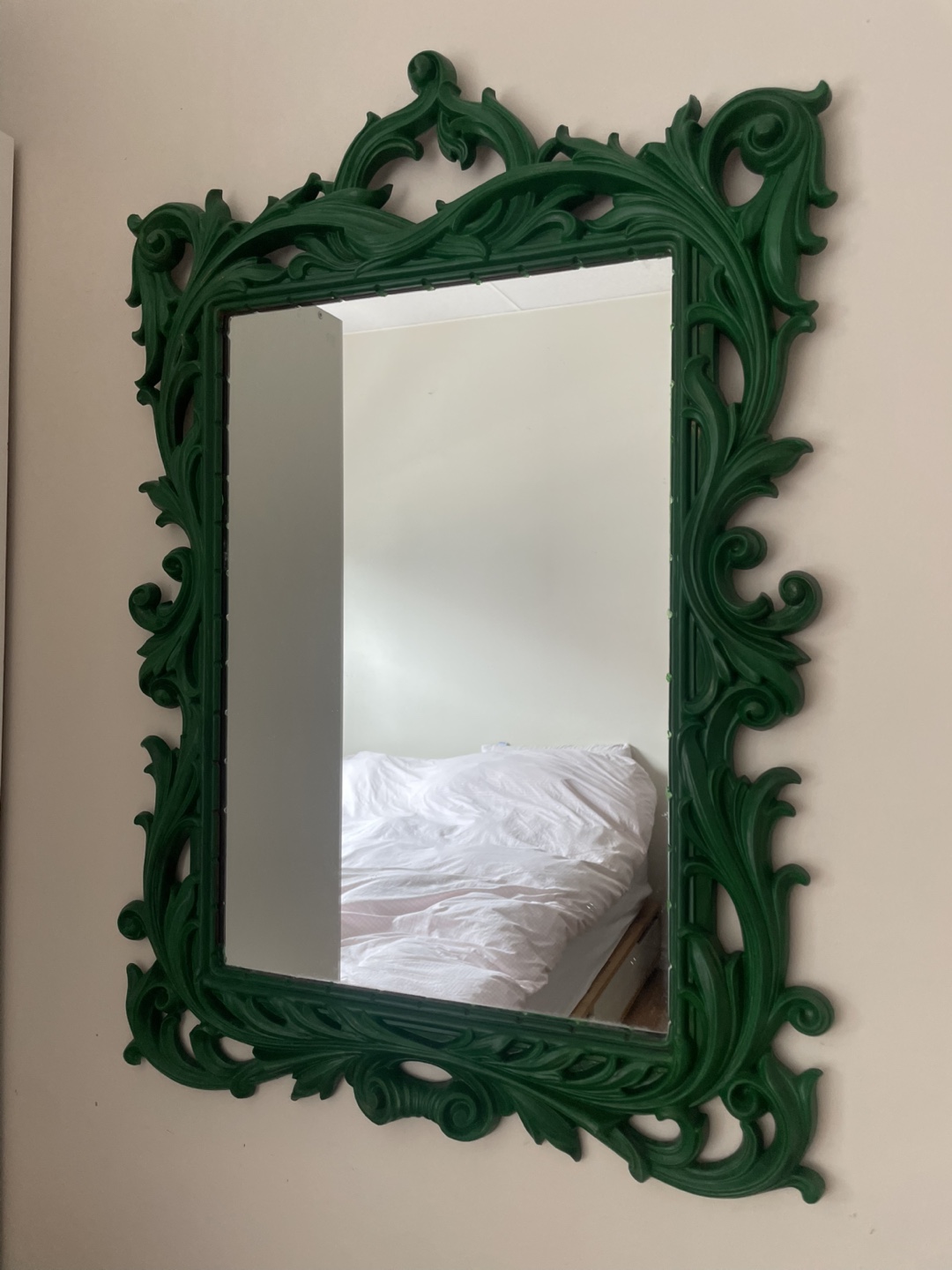 Ornate Green Mirror
