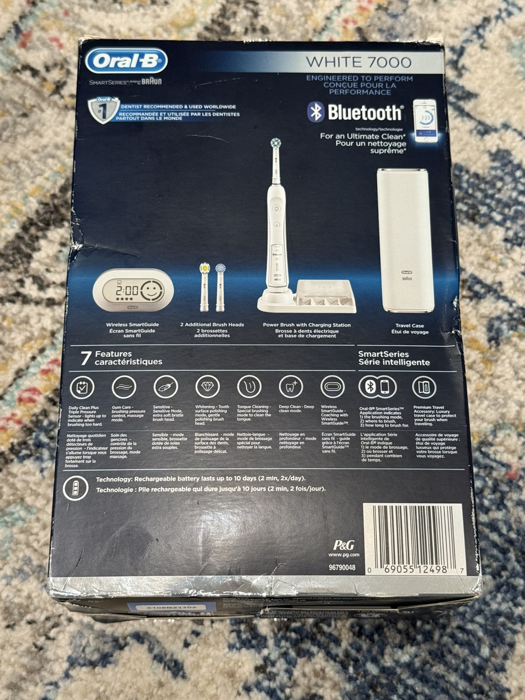 Oral-B White 7000 SmartSeries Electric Toothbrush - photo 3