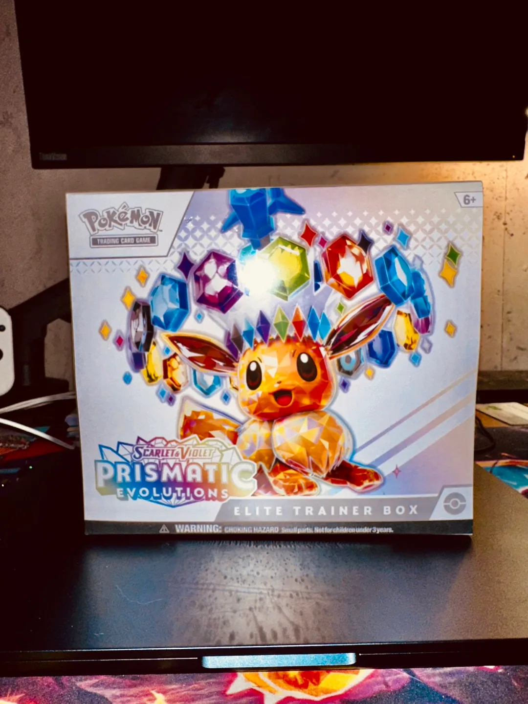 Pokemon Prismatic Evolutions Elite Trainer Box ETB thumbnail