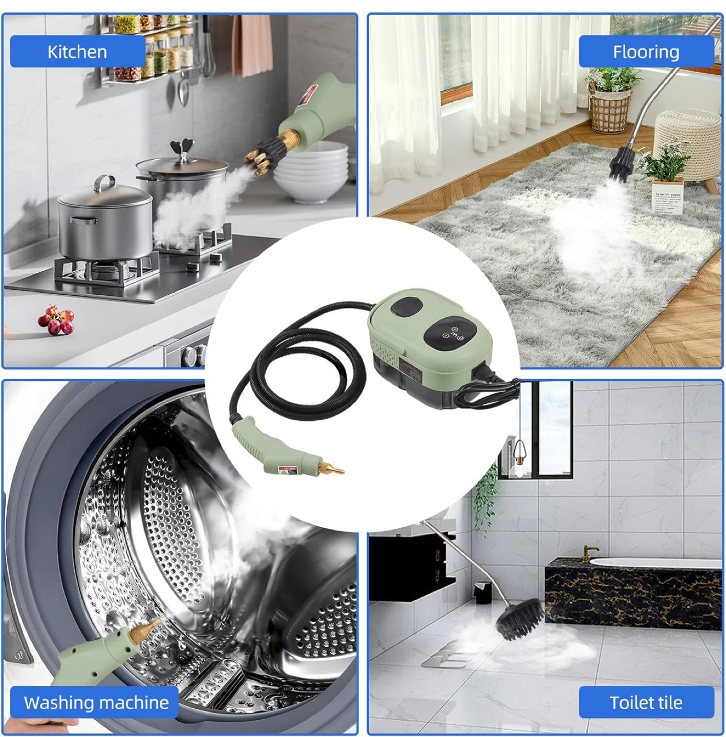 2500W Handheld High-Temperature Steam Cleaner image indicator(6)