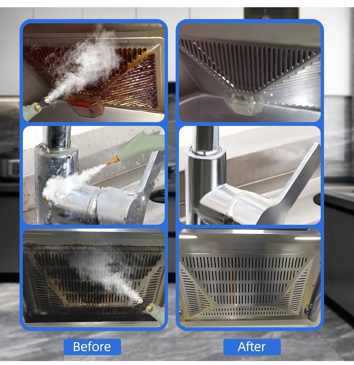 2500W Handheld High-Temperature Steam Cleaner image indicator(7)