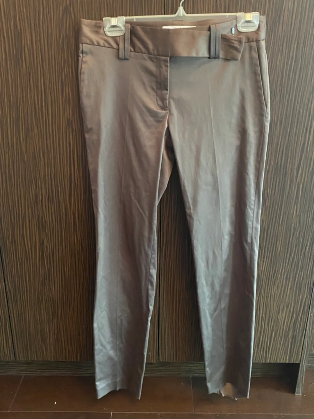 Women's Brown Dress Pants thumbnail