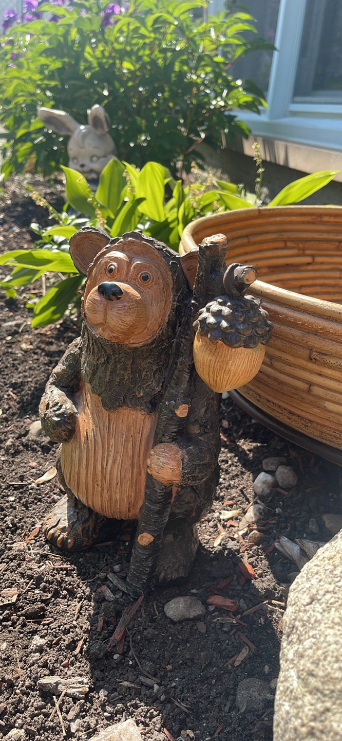Adorable Bear Garden Statue - photo 3