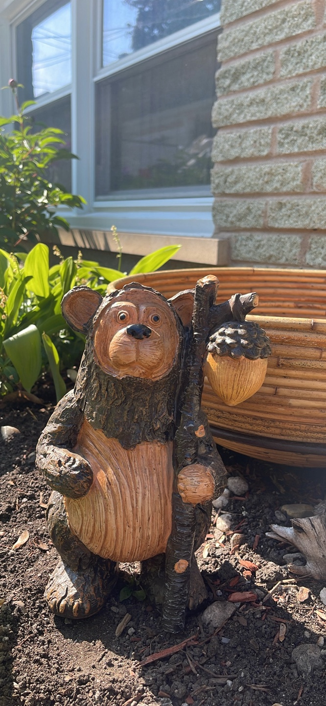 Adorable Bear Garden Statue