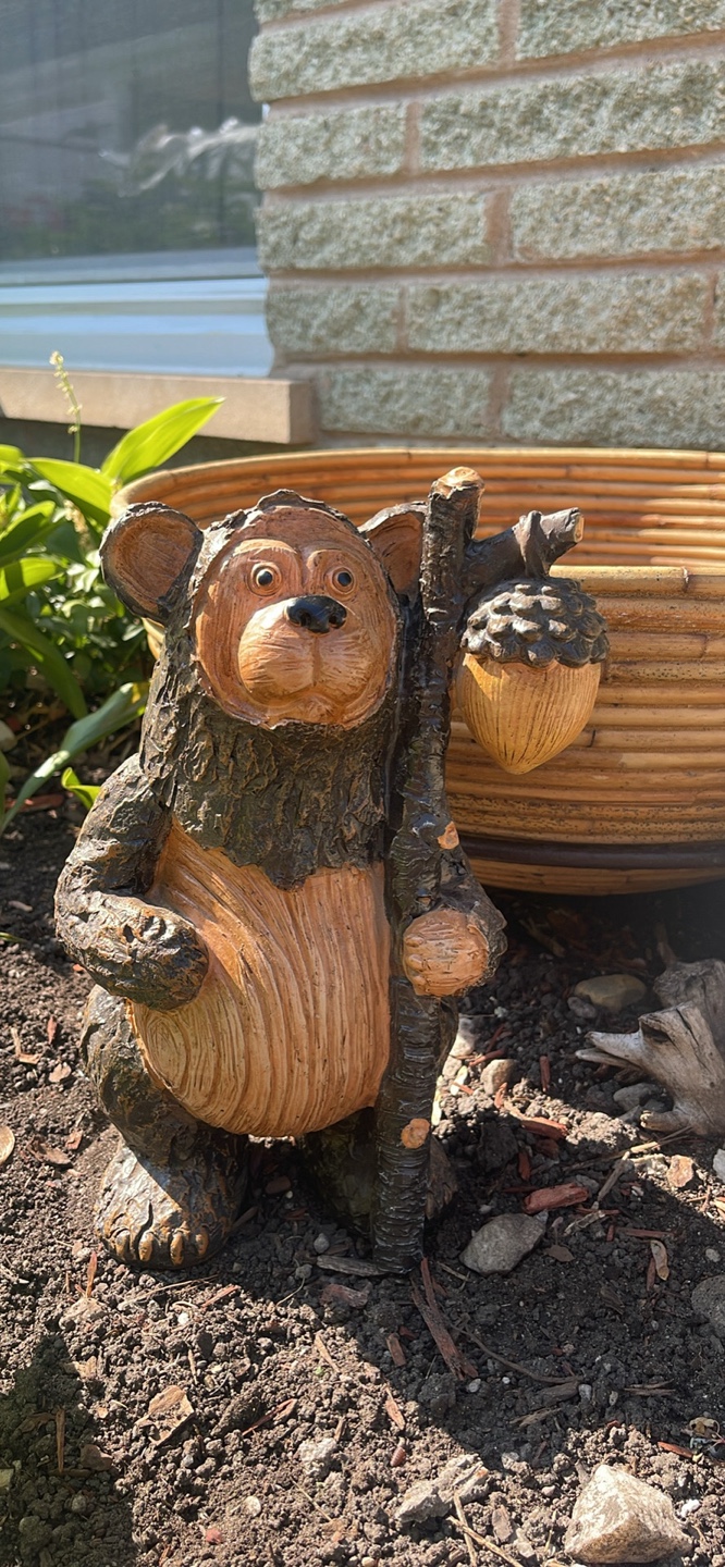 Adorable Bear Garden Statue - photo 2