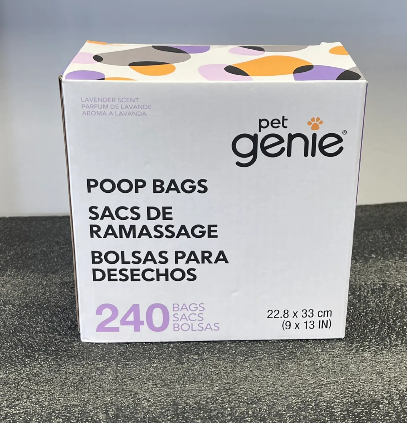 240 Pet Genie Poop Bags - Lavender Scent thumbnail