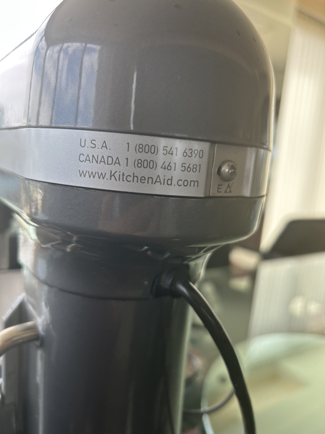 KitchenAid 6 Qt Stand Mixer - Gunmetal